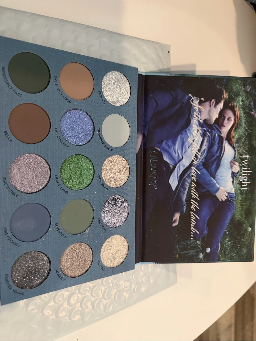 ColourPop Twilight Eyeshadow Palette - Teal, Blue, Silver